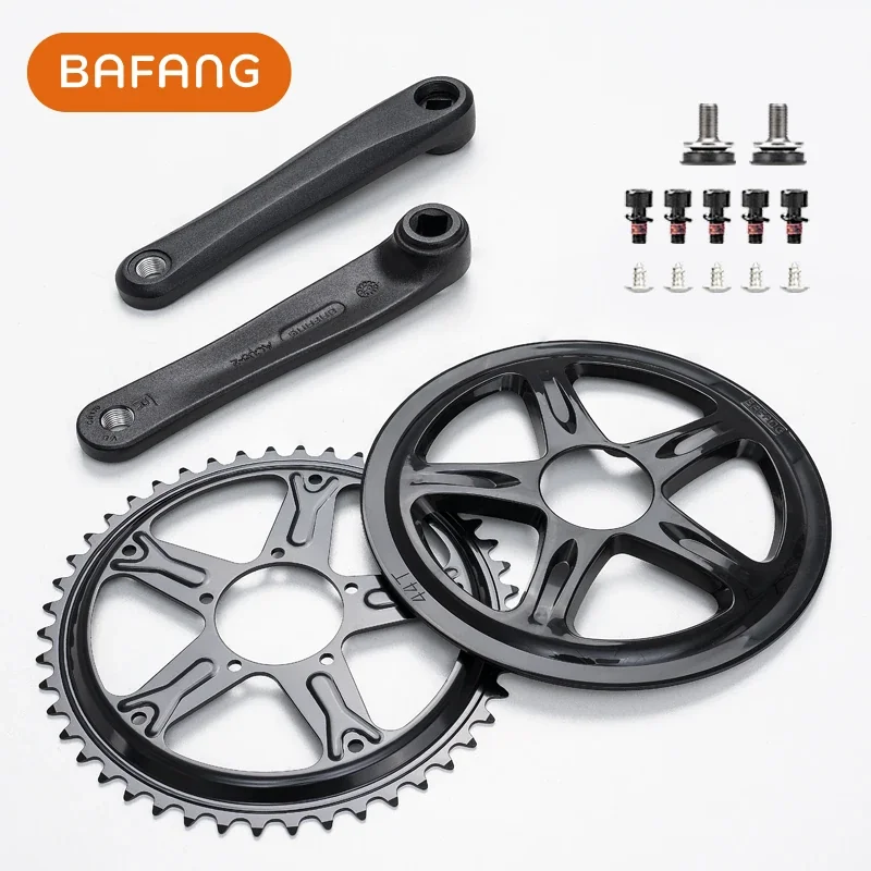 BAFANG BBS01/BBS02 Mid Drive Chainwheel Chainring 44T/46T/48T/52T Crank Arms for Electric Bicycle Conversion - 8FUN