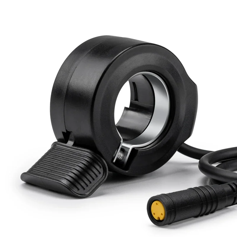 BAFANG 130X Thumb Throttle Speed Control, 3 Pin Waterproof Plug for BBS01B/BBS02B/BBSHD Mid Drive Motor