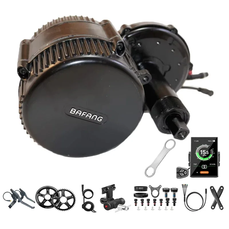 BAFANG BBS01B 250W Mid Drive Motor Kit 36V UART Ebike Conversion Kit 68/73mm