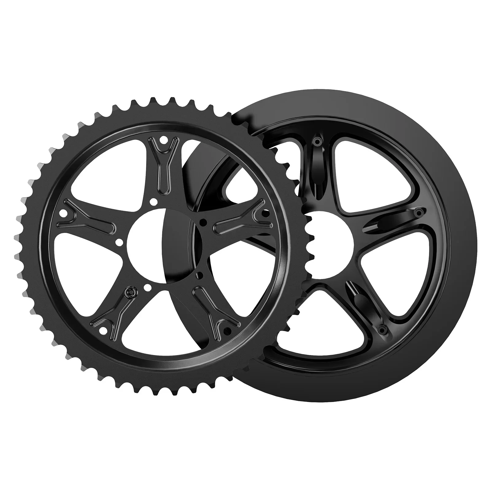 BAFANG Chainring 46T for BBS-HD 36T 42T 44T Chainwheel - 8FUN BBS01 BBS01B BBS02 BBS02B 750W 500W 250W Mid Drive Ebike Parts